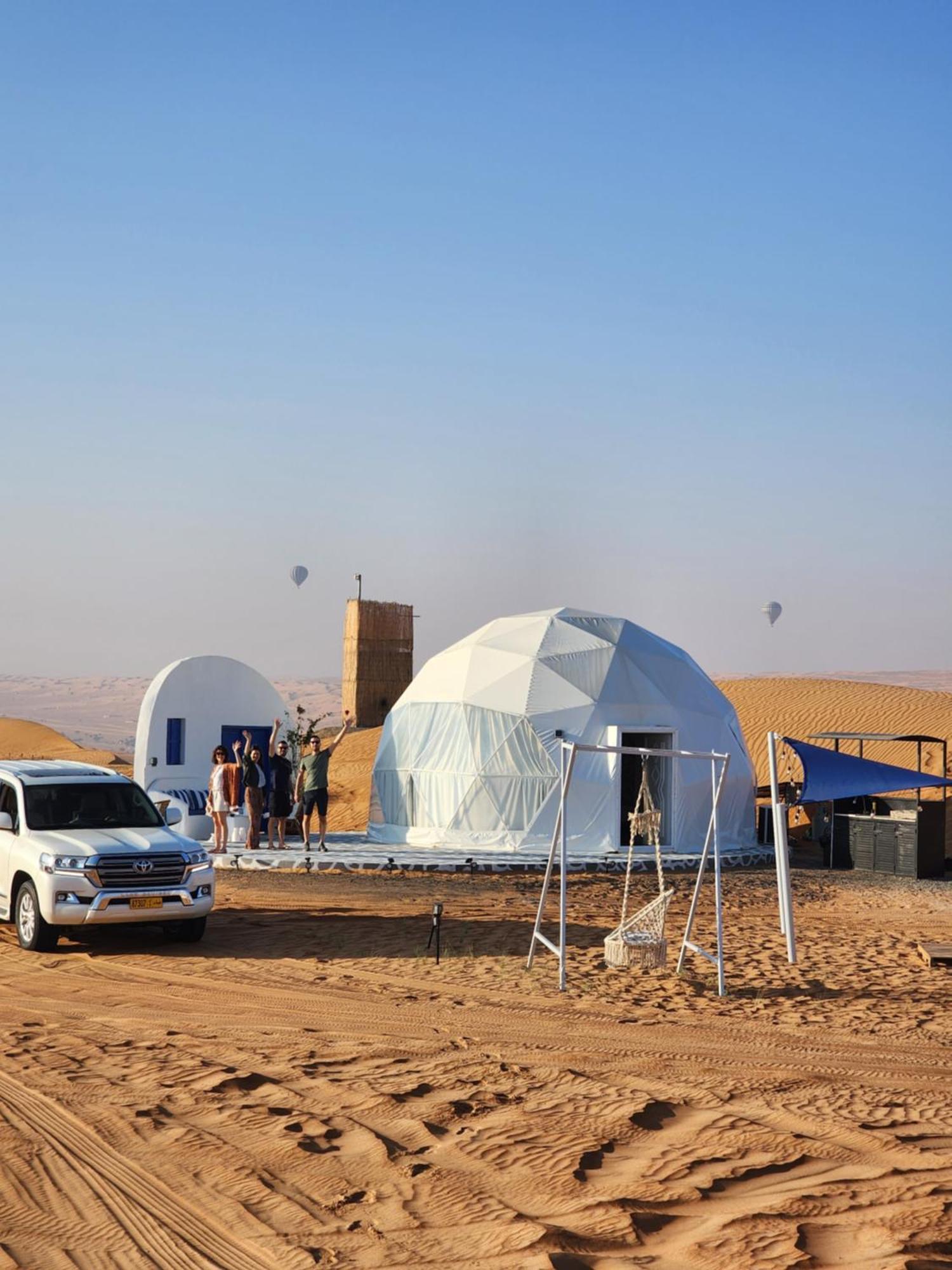 Hotel Bubbles Domes Private Cmp Al Wāşil Zewnętrze zdjęcie
