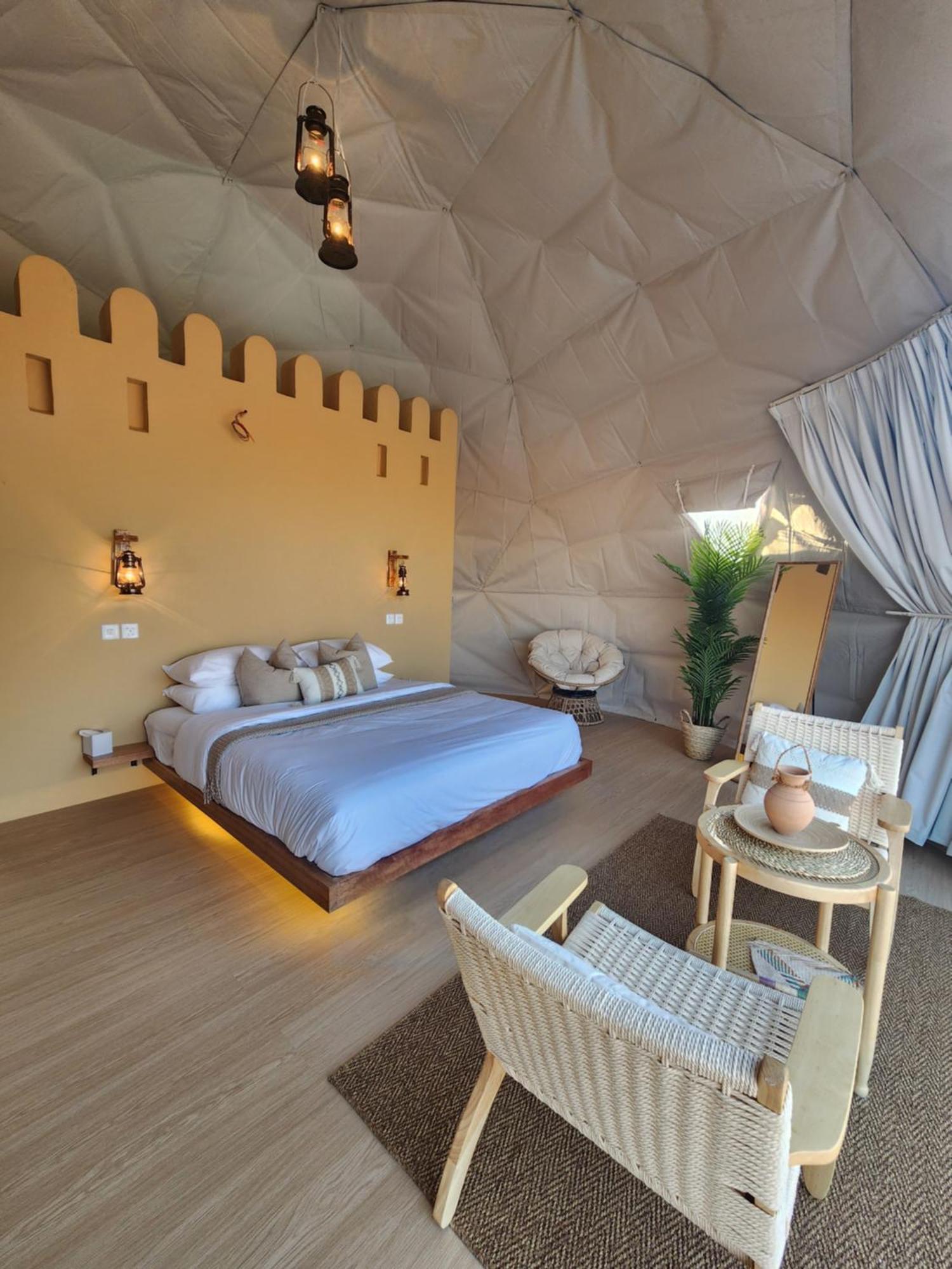 Hotel Bubbles Domes Private Cmp Al Wāşil Zewnętrze zdjęcie