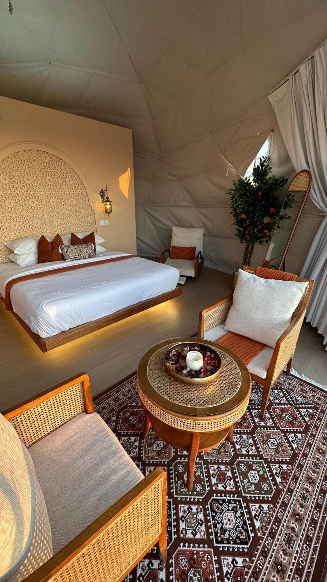 Hotel Bubbles Domes Private Cmp Al Wāşil Zewnętrze zdjęcie